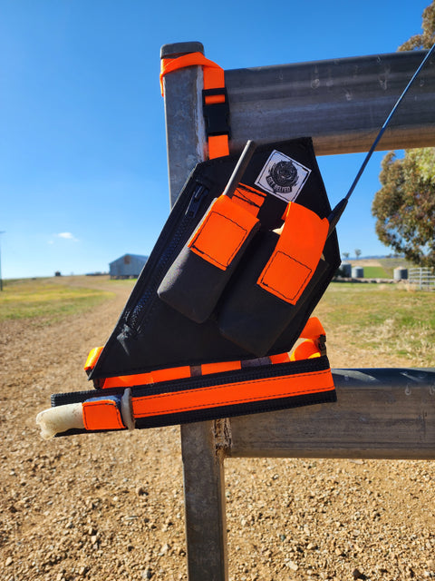 GPS Chest Holster with Knife Sheath
