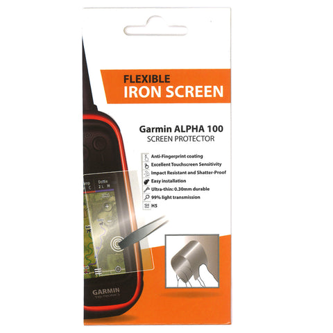 Alpha 100 handheld Iron screen protector